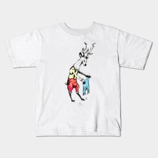 Deer Man Kids T-Shirt